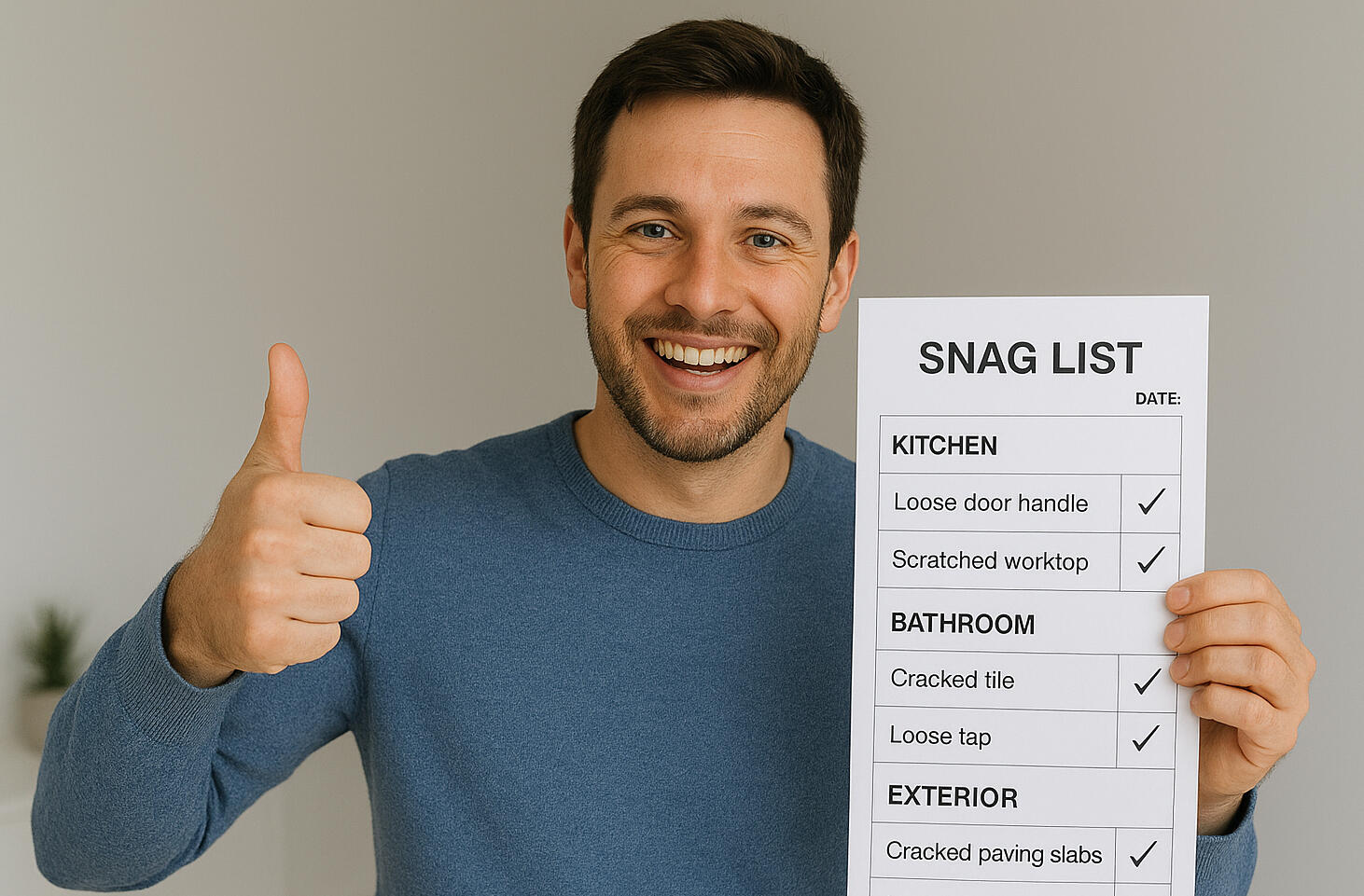 Quick snag DIY Snagging App Software for UK Homeowners